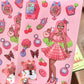 BarbieCore Cute Sticker sheet!! 🎀  Eimi!