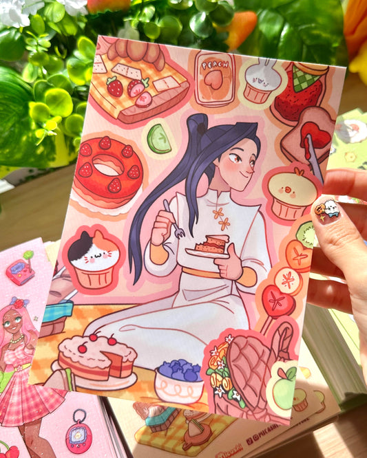 PicnicCore Art Print! ! 🥪  Micael!