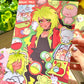 Gachapon Visual Kei Cute Sticker sheet!! 🎸 Hiroshi!