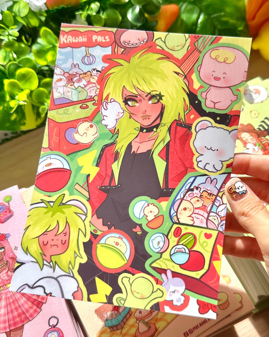 Gachapon Visual Kei Art Print! ! 🎸 Hiroshit!
