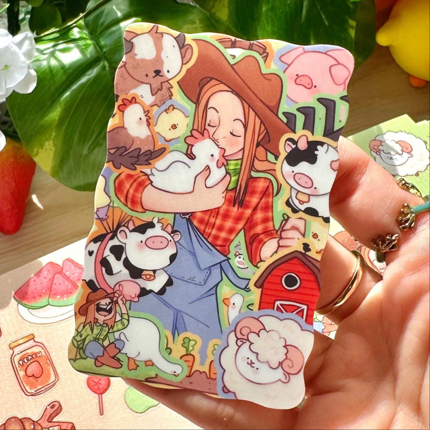 Cute Original Characters stickers pack - Vinyl matte
