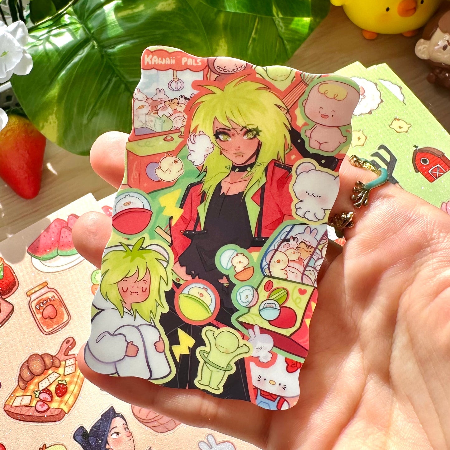 Cute Original Characters stickers pack - Vinyl matte