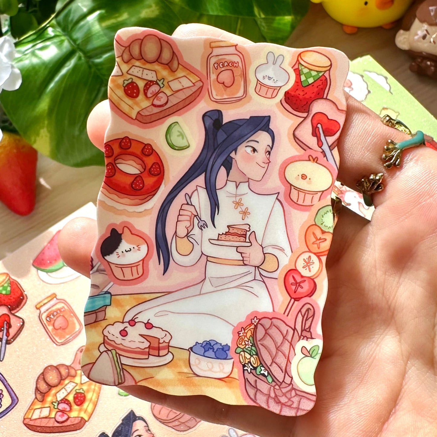 Cute Original Characters stickers pack - Vinyl matte