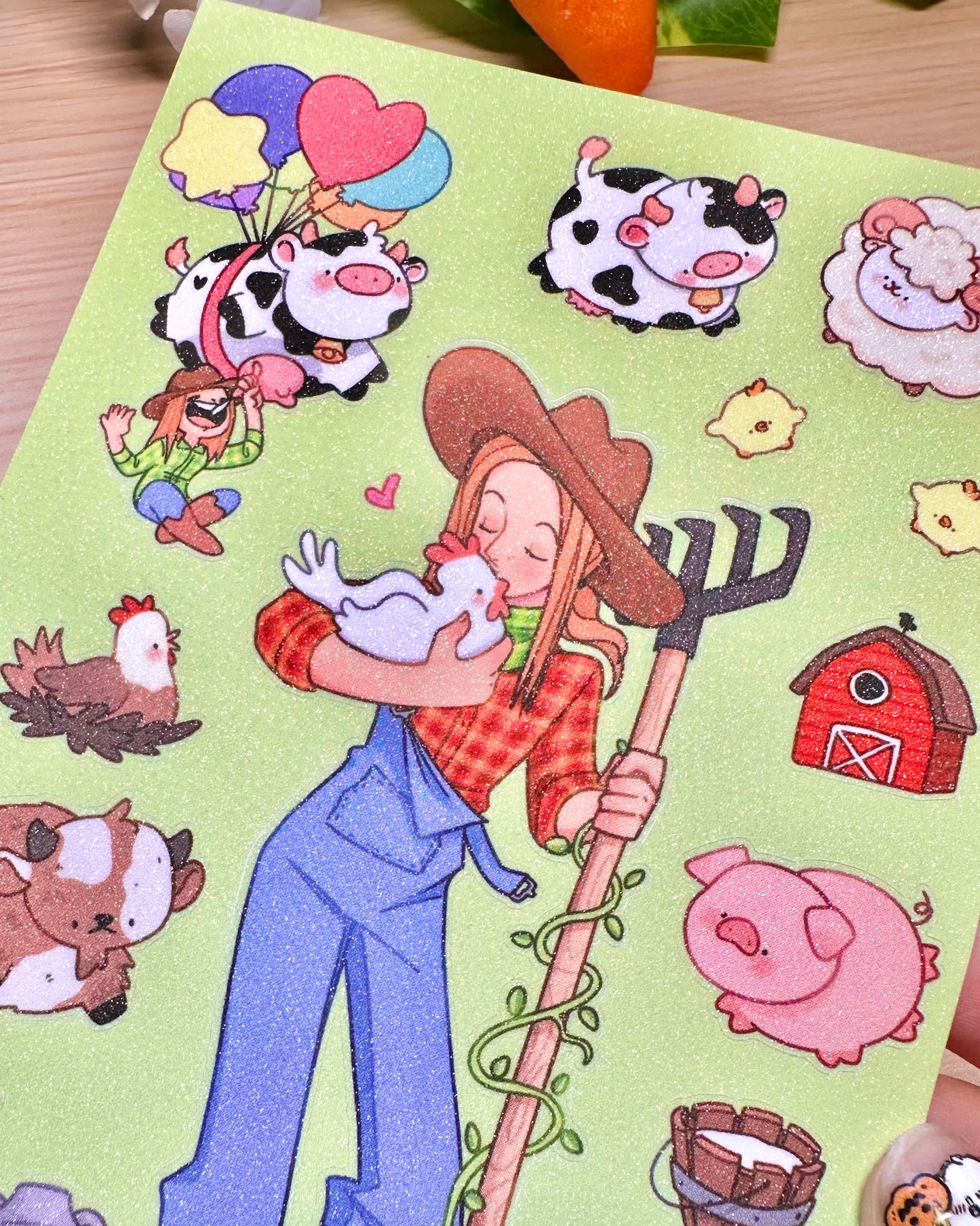 Farm core Art Print! ! 🚜  Anthony!