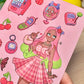 BarbieCore Cute Sticker sheet!! 🎀  Eimi!