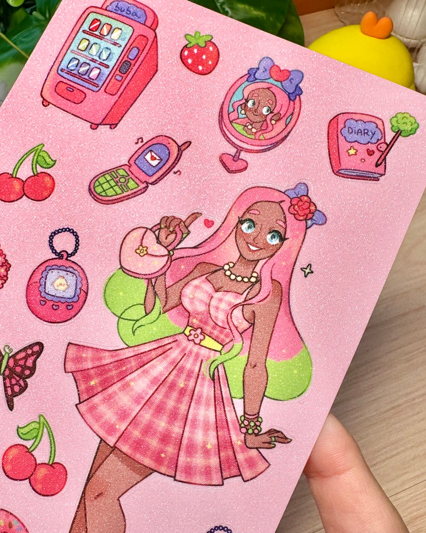 BarbieCore Cute Sticker sheet!! 🎀  Eimi!