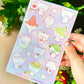 Cute Bear Vinyl Sticker sheet!! 🐻