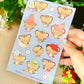 Cute Tiger Vinyl Sticker sheet!! 🐅