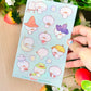 Cute Goose Vinyl Sticker sheet!!