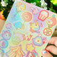 Pipayasitas Circus Pipa Vinyl sticker Sheet