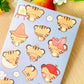 Cute Tiger Vinyl Sticker sheet!! 🐅