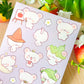 Cute Bear Vinyl Sticker sheet!! 🐻