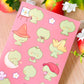 Cute Frog 🐸 Vinyl Sticker sheet!!