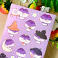 Mean kitty 💜 Vinyl Sticker sheet!!