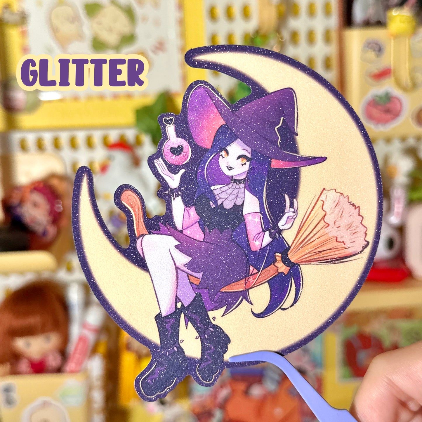 Micaela Witch - vinyl Sticker