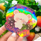 You Are Beautiful ! - Holographic vinyl Sticker