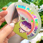 I can't imagine my life without you - Cute  kittens Holographic vinyl Sticker