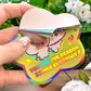 You are the reason I smile everyday! remake - Cute holo kittens Sticker