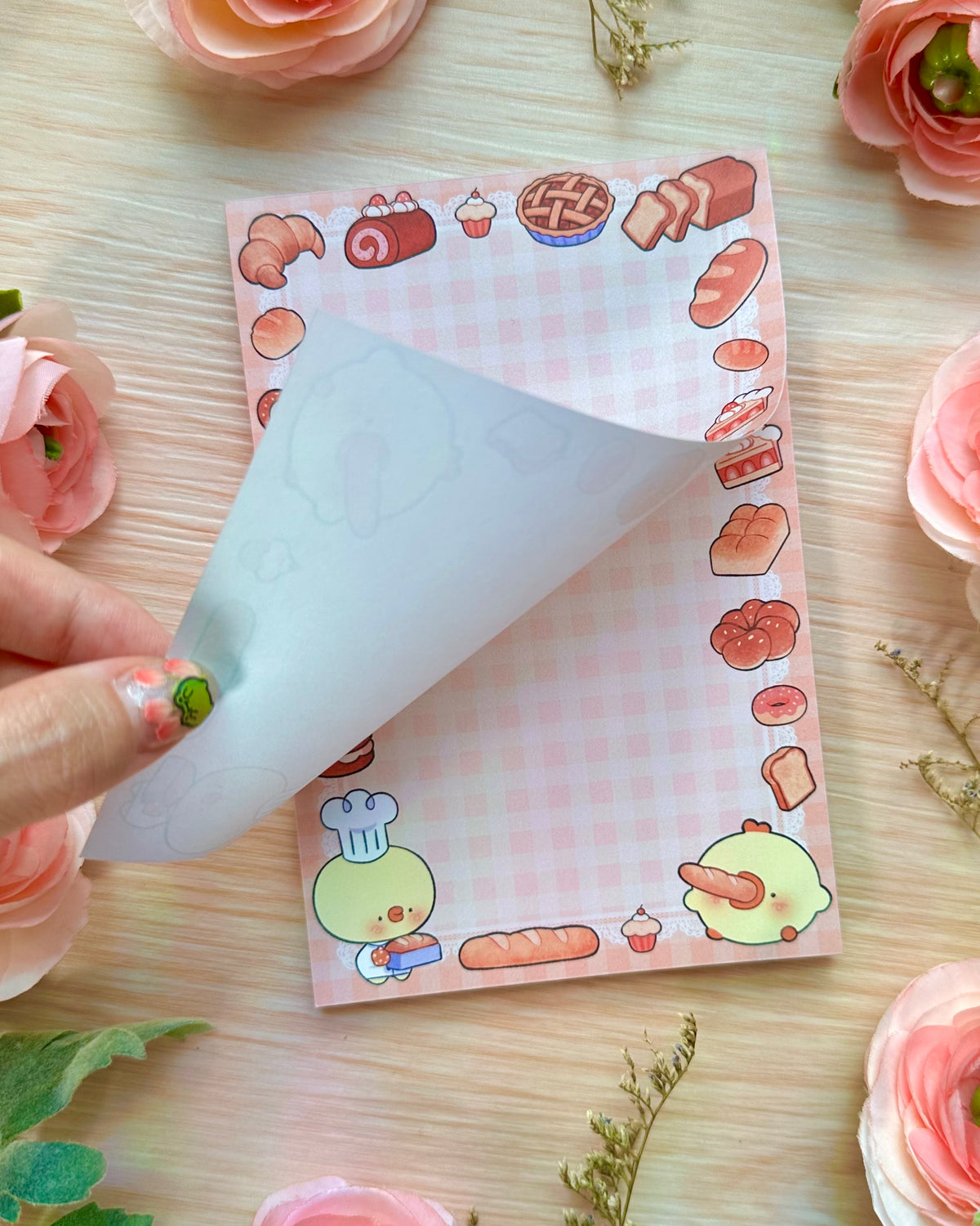 Bakery Pipa Memo pad | Cute stationery