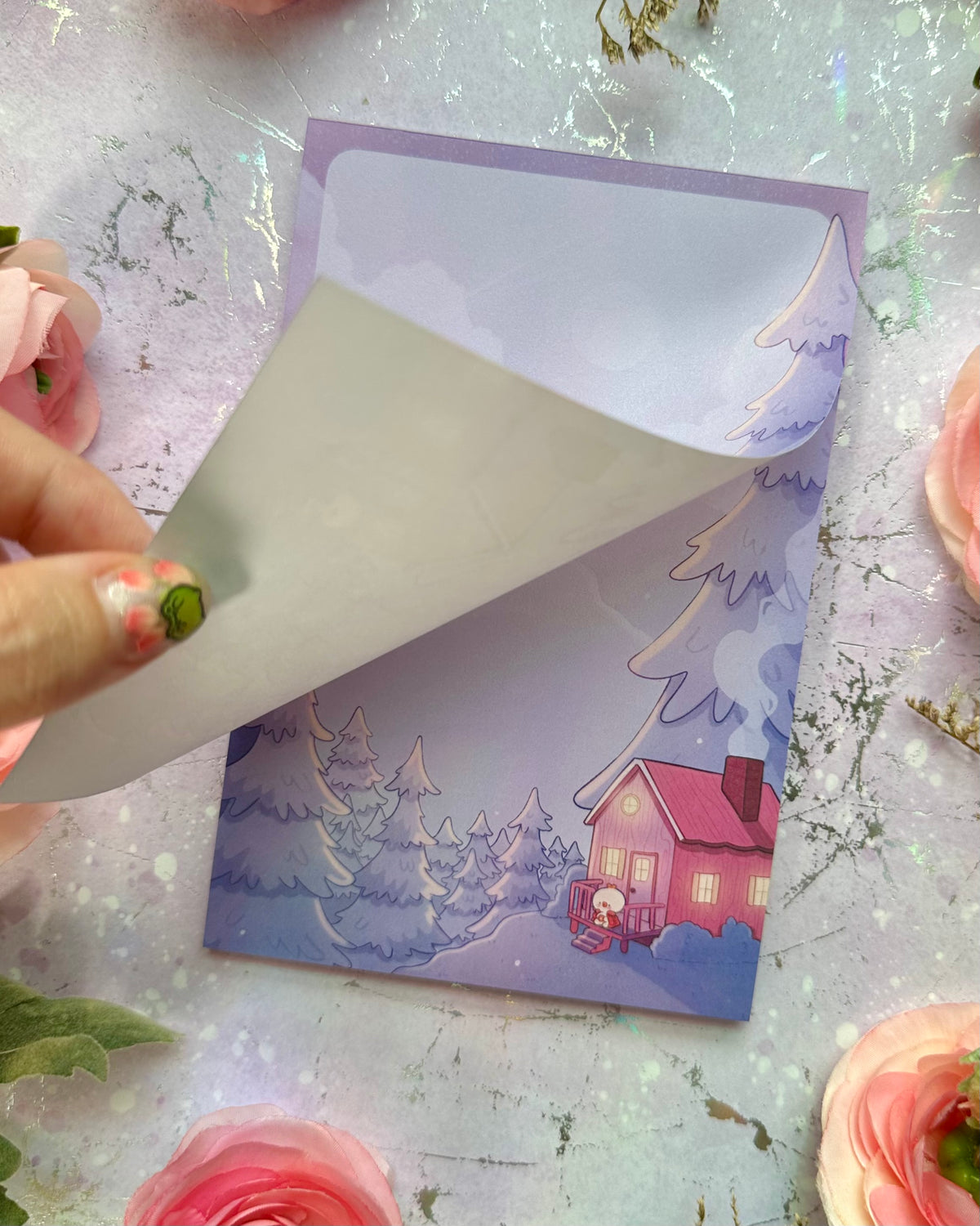 Pipa forest Memo pad | Cute stationery