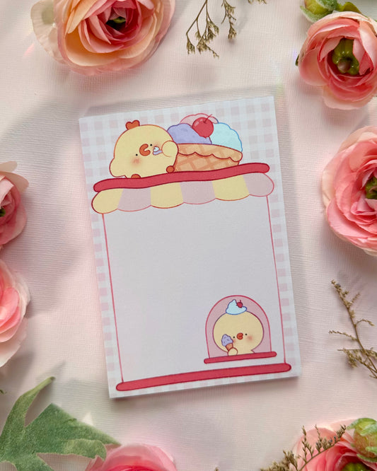 Ice Cream pads | Cute stationery