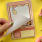 Claw Machine Memo pad | Cute stationery