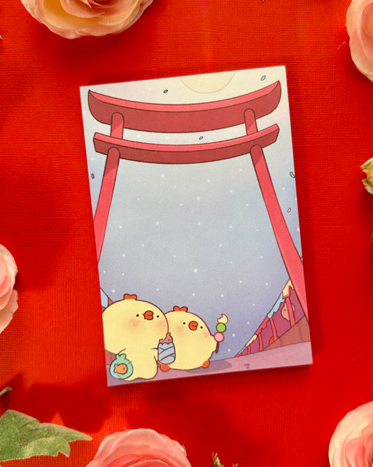 Festival Memo pads | Cute stationery
