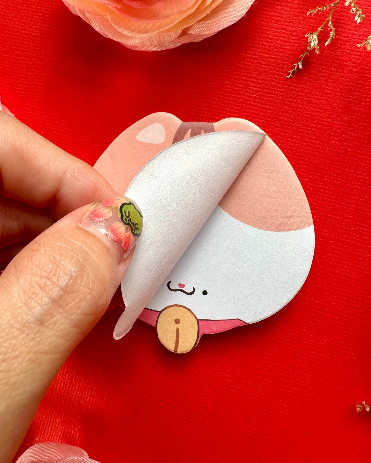 Festival Cat Sticky Notes | Cute stationery
