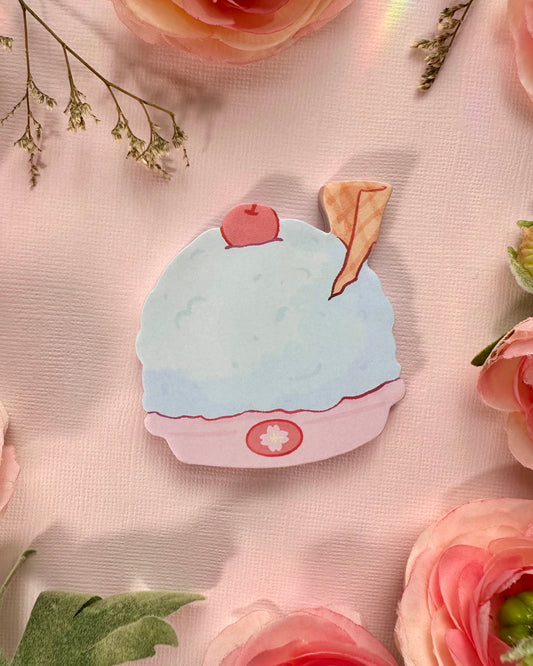 Ice Cream Sticky Notes | Cute stationery