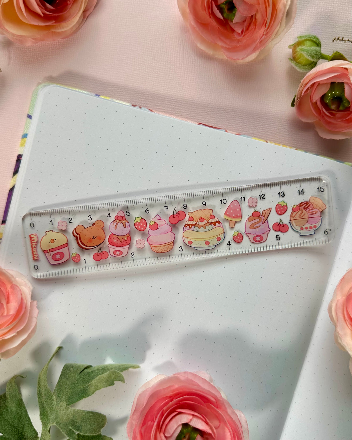 Ice Cream 6 inches / 15 cm | Cute Stationery