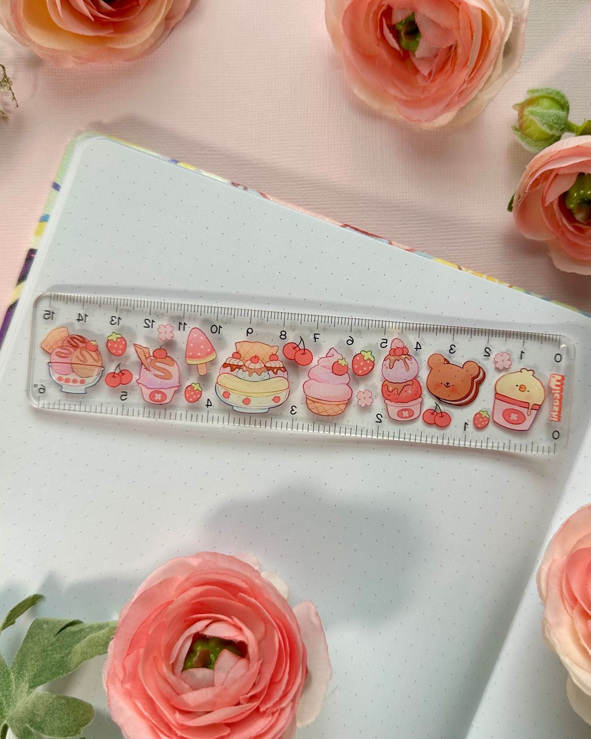 Ice Cream 6 inches / 15 cm | Cute Stationery