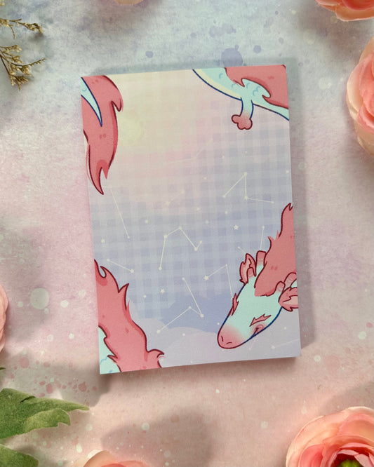 Dreamy Heaven Memo pad | Cute stationery
