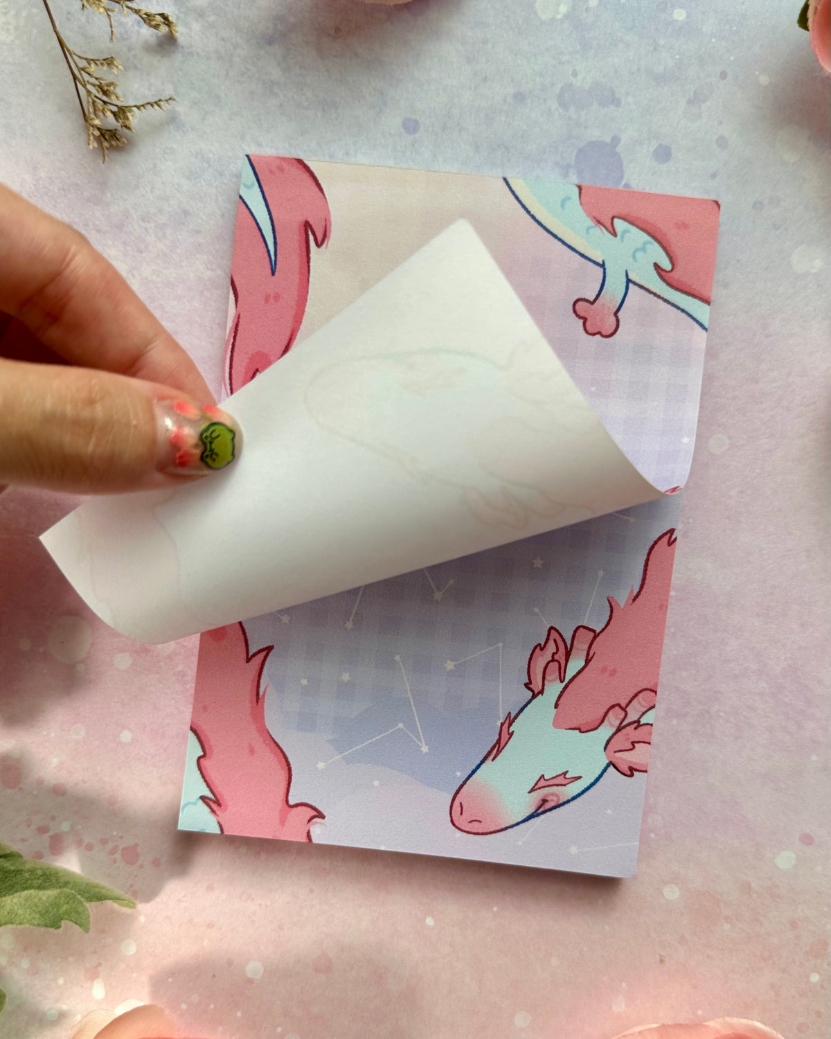 Dreamy Heaven Memo pad | Cute stationery