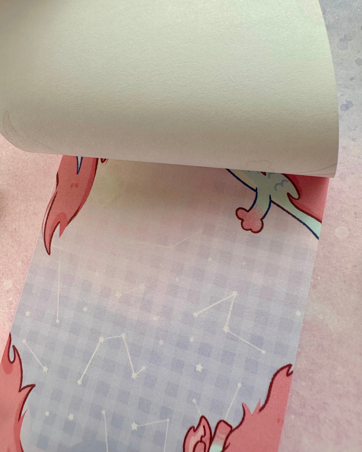 Dreamy Heaven Memo pad | Cute stationery