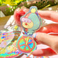 Pipayasitas Circus Pipa Vinyl stickers - Glitter Dots Holographic
