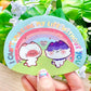 I can't imagine my life without you - Cute  kittens Holographic vinyl Sticker