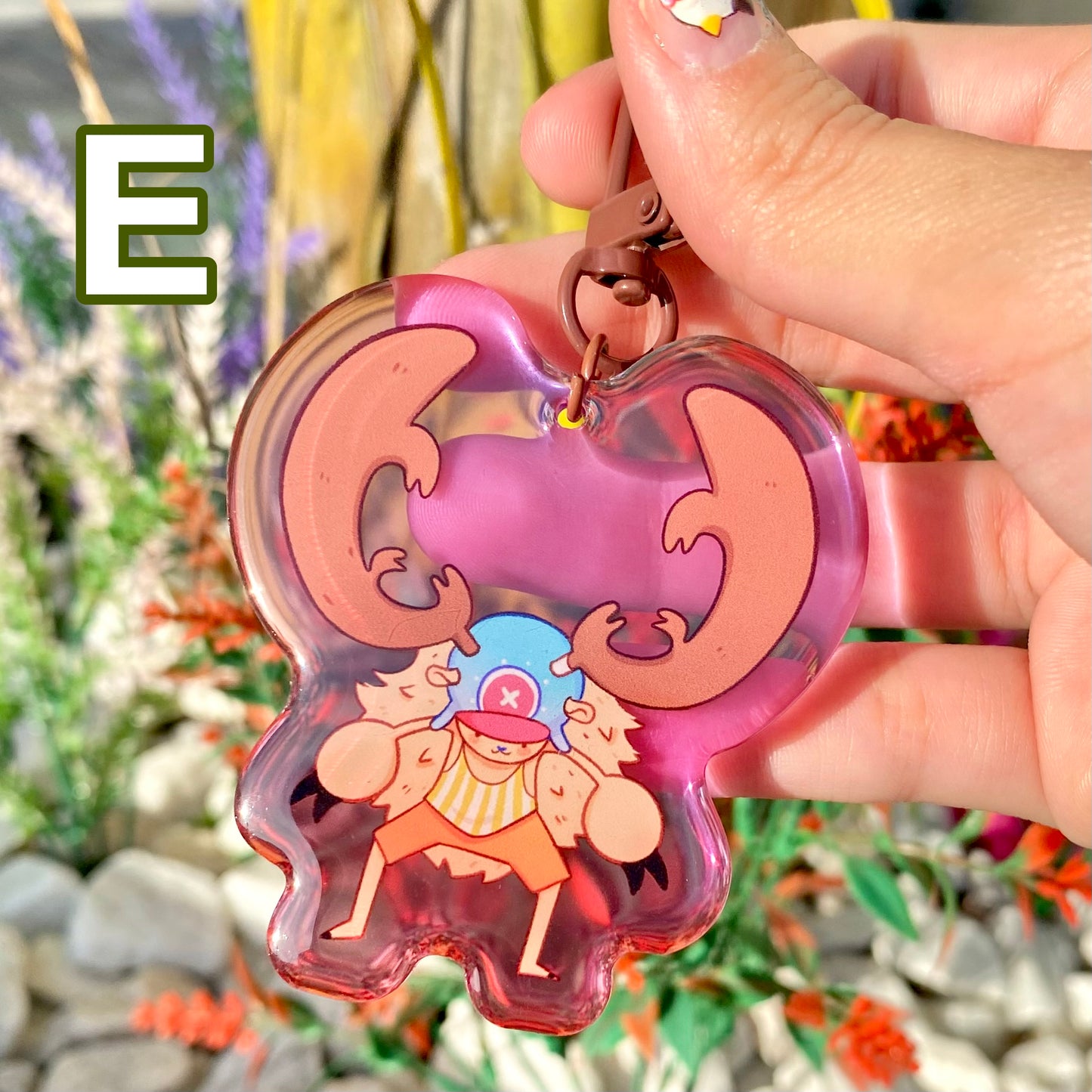 Vol.2 Pirates keychains epoxy acrylic double sided! :D