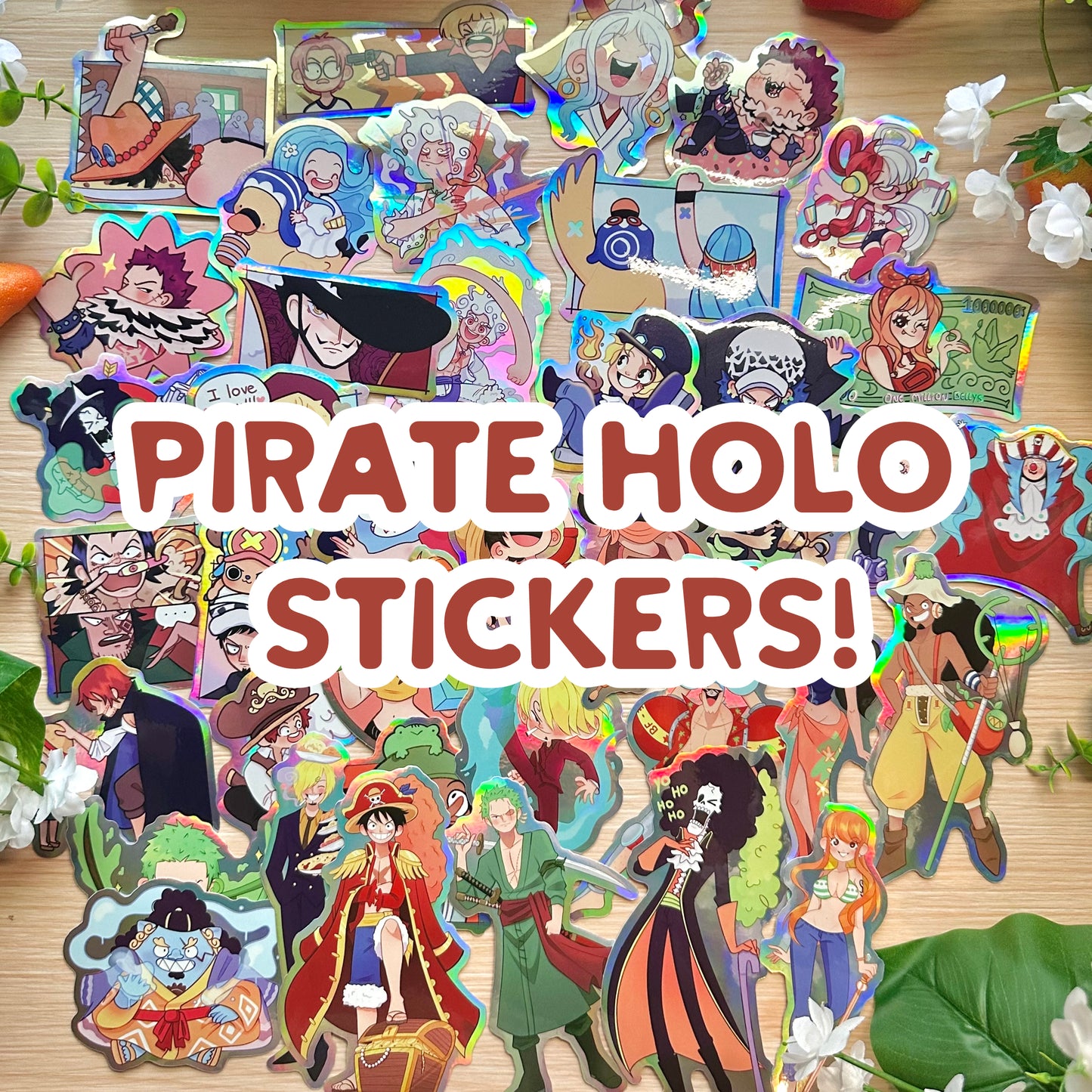 Pirates Holo Stickers! :D