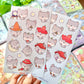 Cute Wolf 🐺 Vinyl Sticker sheet!!