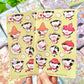 Cute Cow 🐄  Vinyl Sticker sheet!!