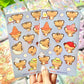 Cute Tiger Vinyl Sticker sheet!! 🐅