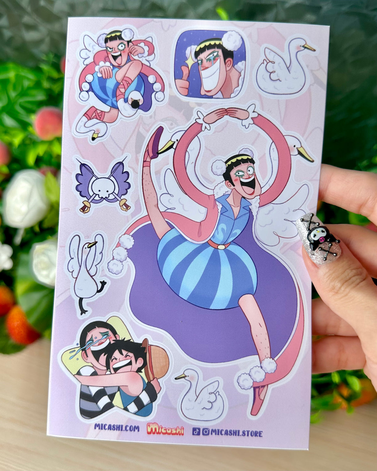 Pirates vinyl sticker sheets! :D