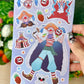 Pirates vinyl sticker sheets! :D
