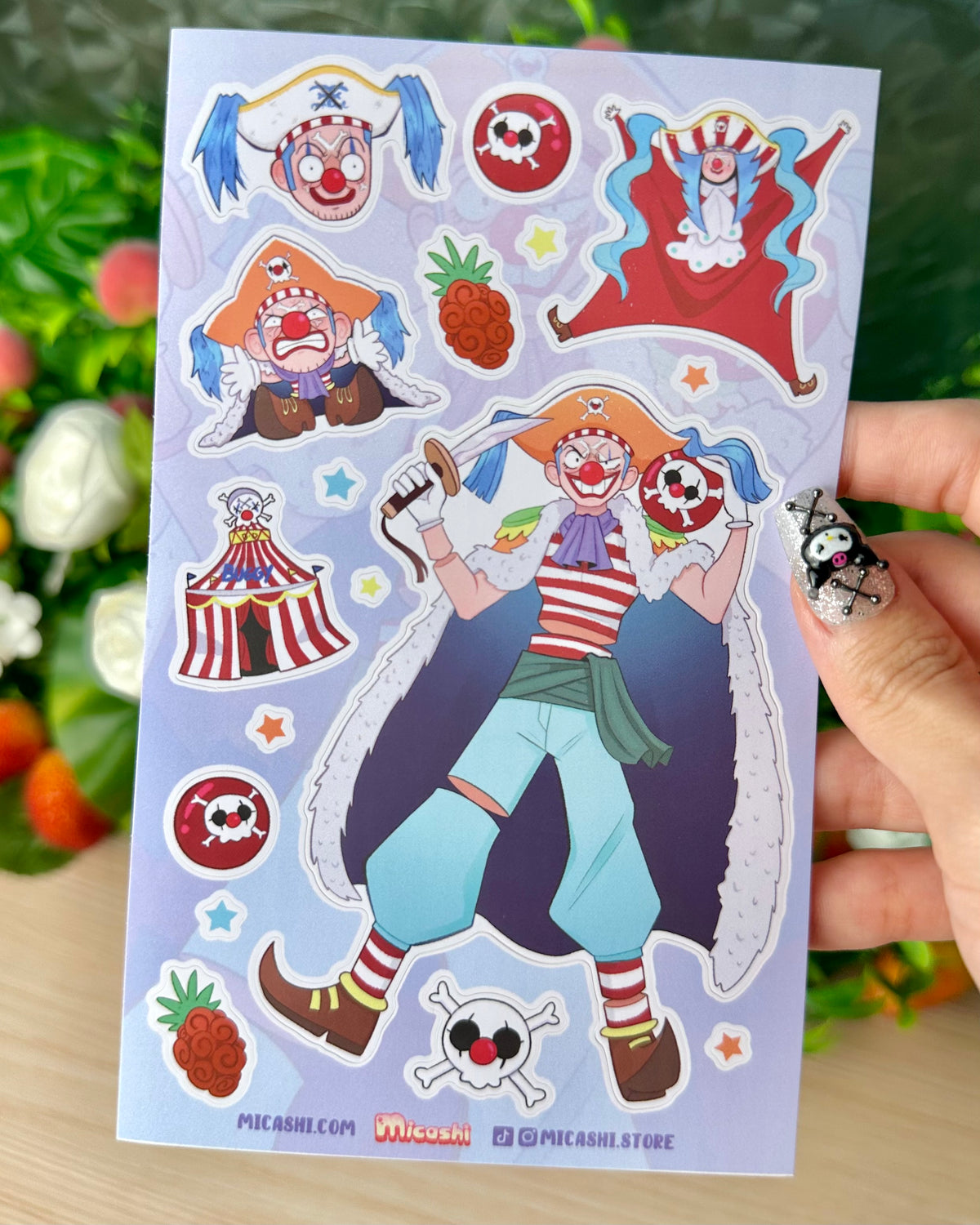 Pirates vinyl sticker sheets! :D
