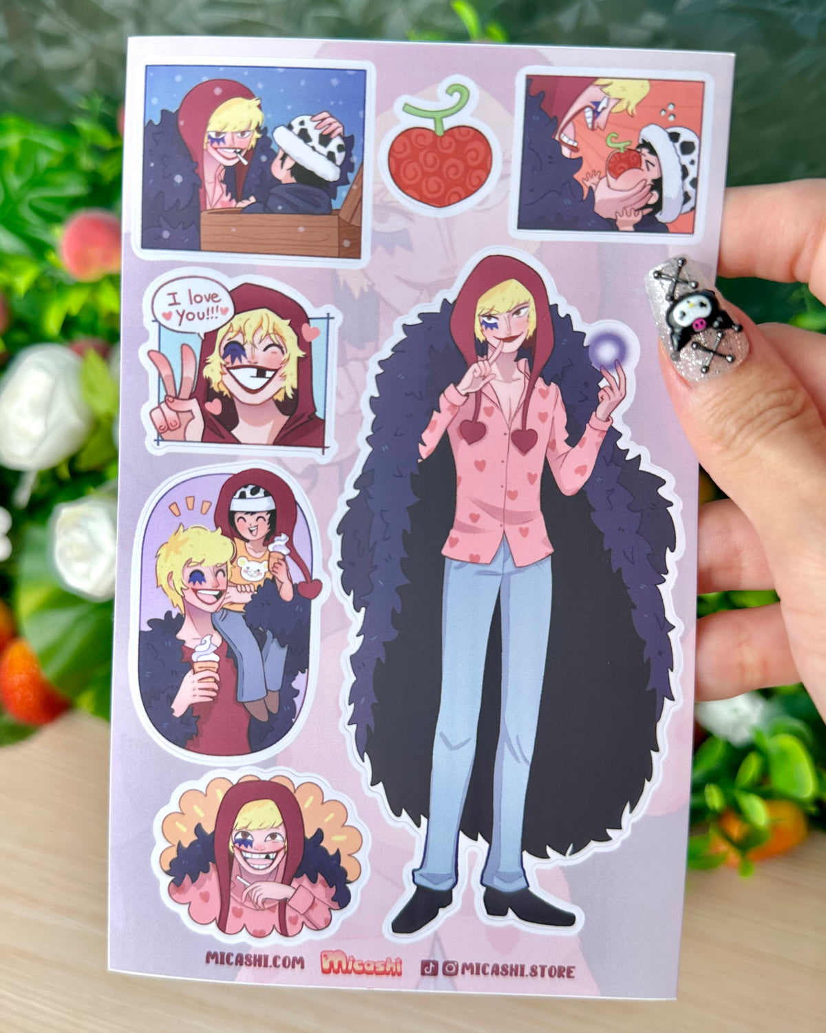 Pirates vinyl sticker sheets! :D