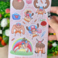 Pirates vinyl sticker sheets! :D