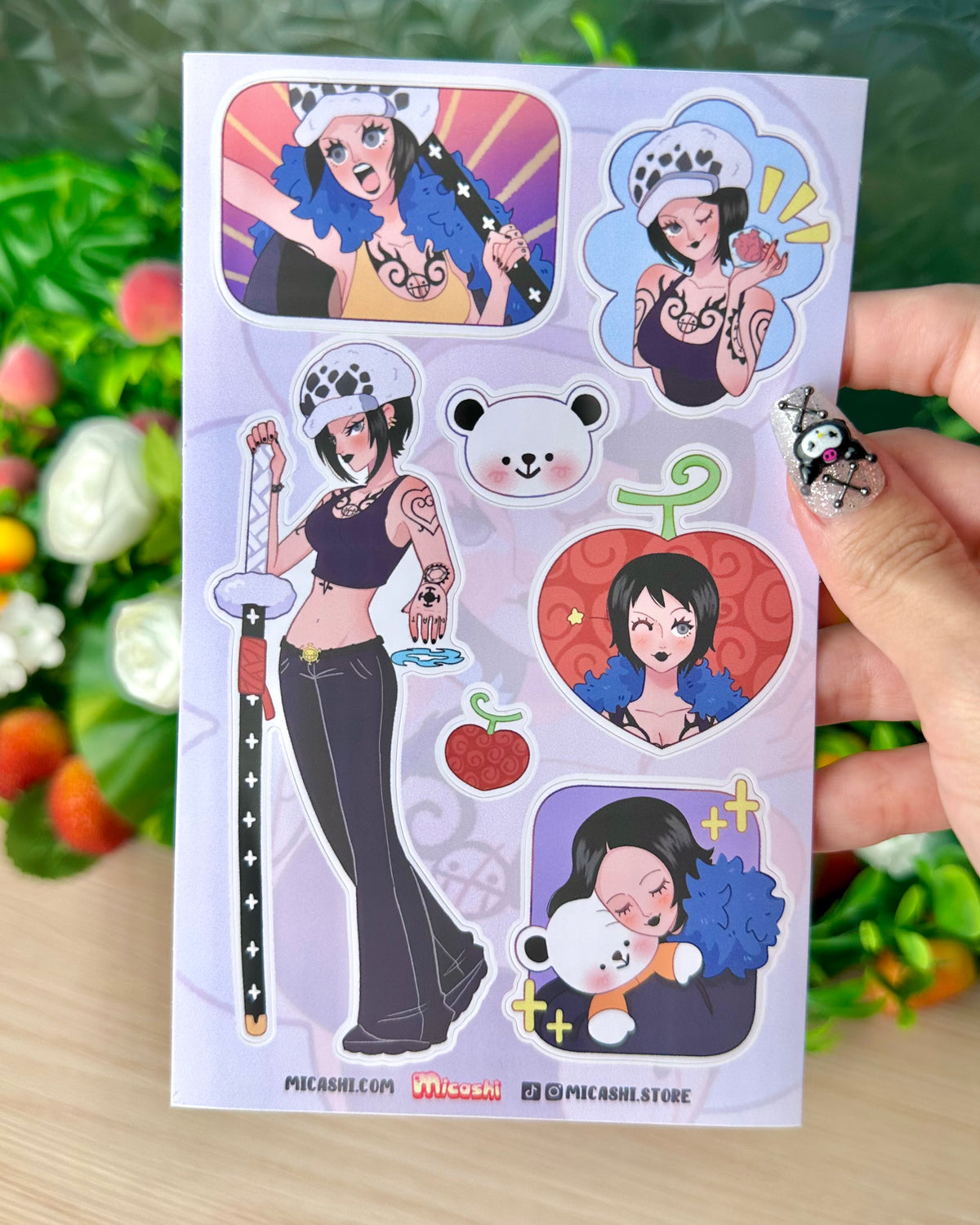 Pirates vinyl sticker sheets! :D