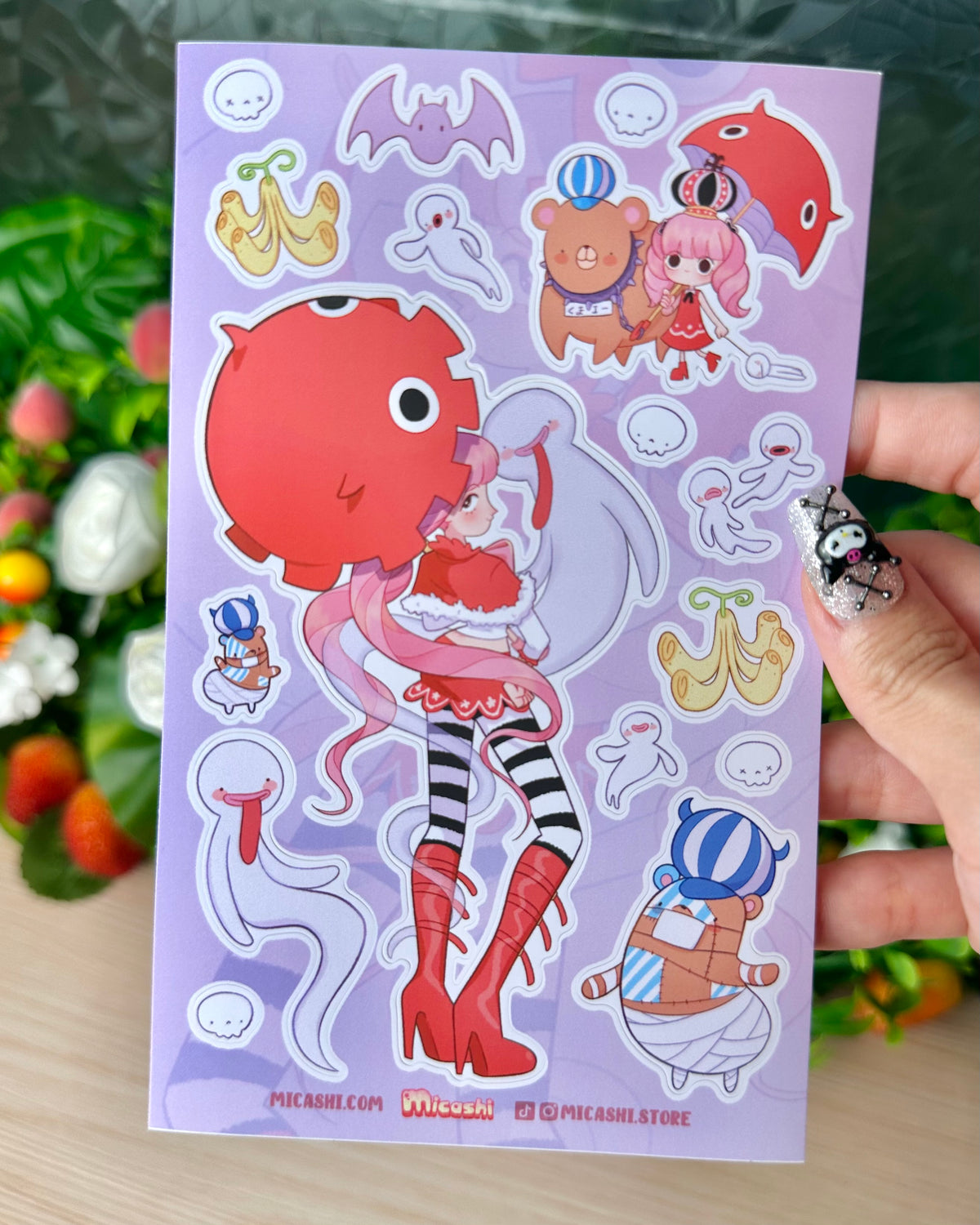 Pirates vinyl sticker sheets! :D