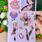 Pirates vinyl sticker sheets! :D