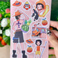 Pirates vinyl sticker sheets! :D
